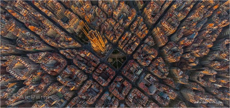 barcelona from above