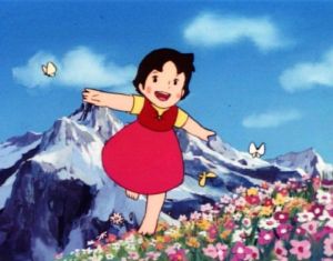 Heidi aus dem japanischen Anime.