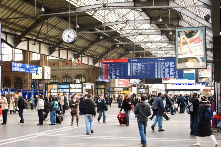 Innenansicht Haupthalle Zürich Hauptbahnhof