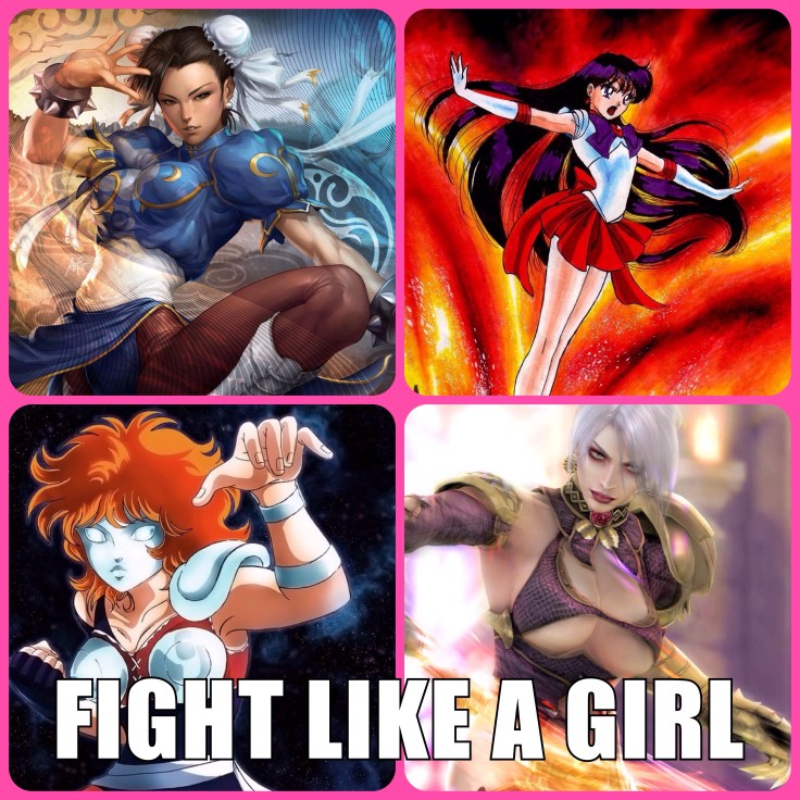 Chun Li, Rei Hino, Marin, Ivy